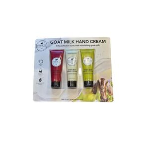 Dionis Goat Milk Hand Cream 2.5 oz Sugarberry Toasted Vanilla Chai Crisp‎ Pear